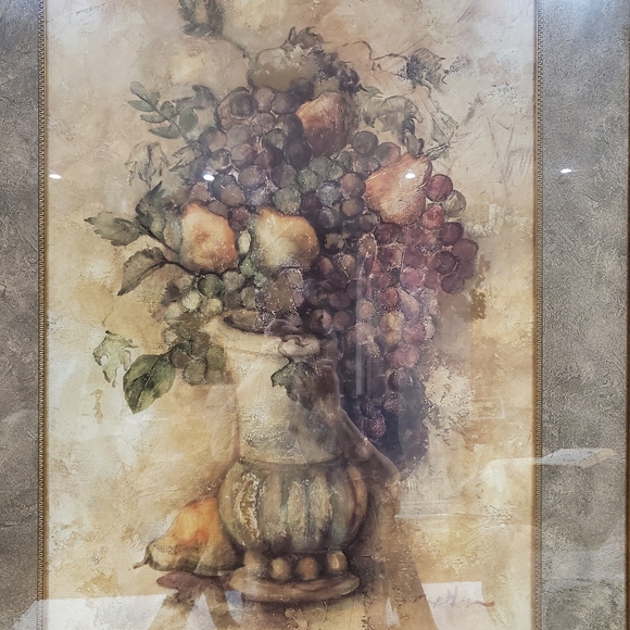 True Vintage 90's- Old World Fruit- By Marilyn Hageman - Picture 3 of 3